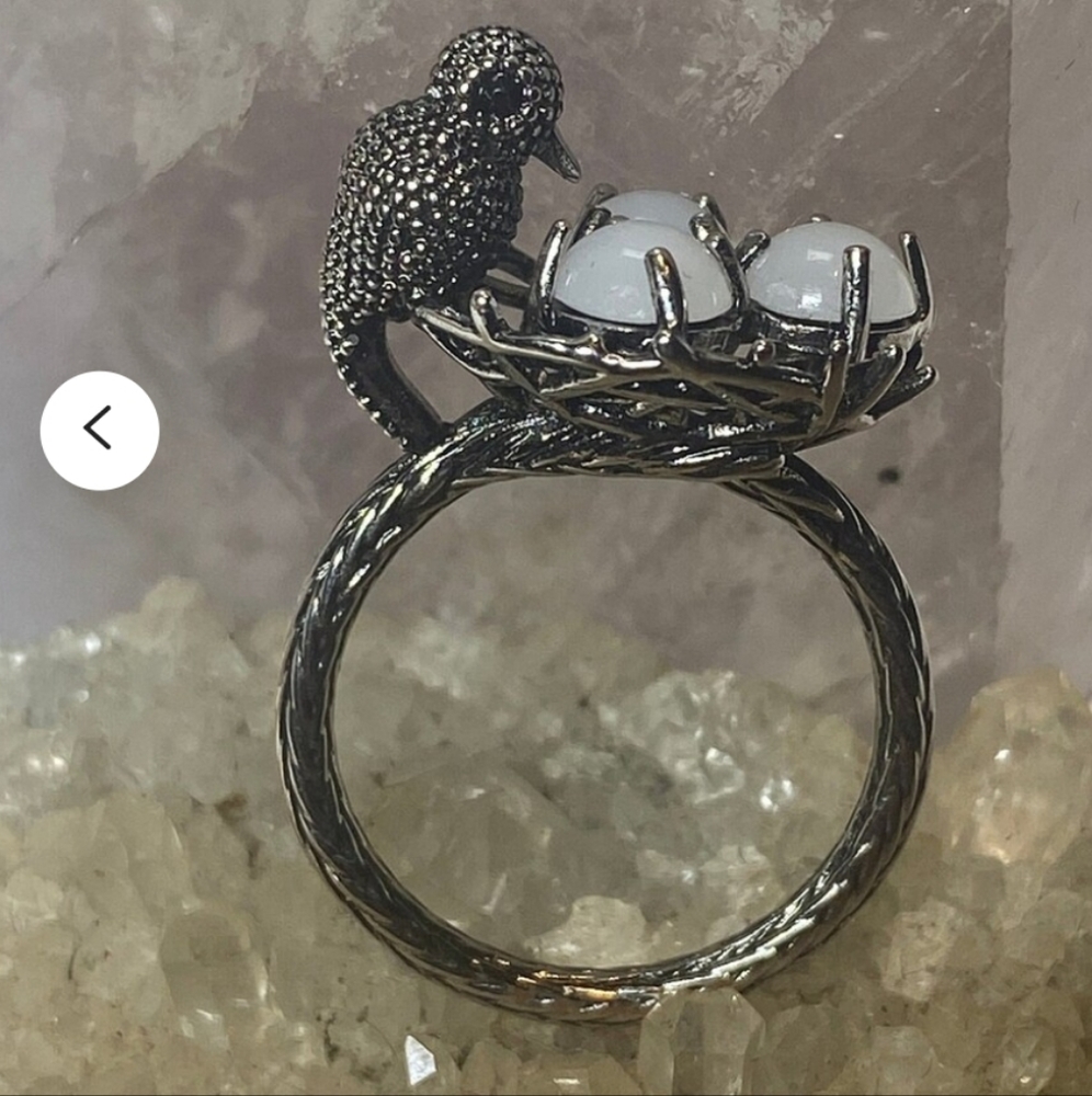 NWT Mama Bird Silver ring. 9